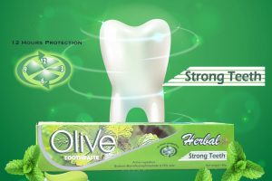 Deep Cleaning Dental Care Background Poster