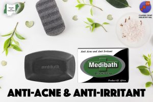 MediBath - Black Soap Display 4