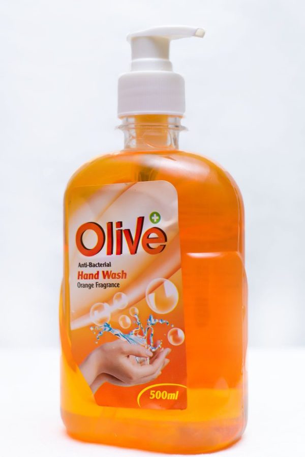 Olive Anti-Bacterial Hand Wash 500 ml ORANGE