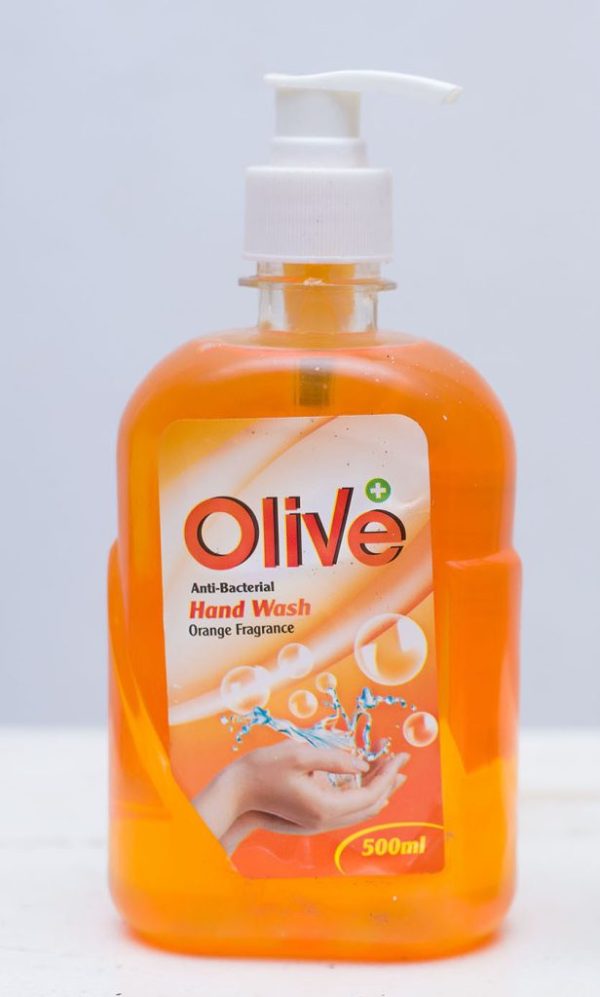 Olive Antibaterial hand wash 500ml ORANGE